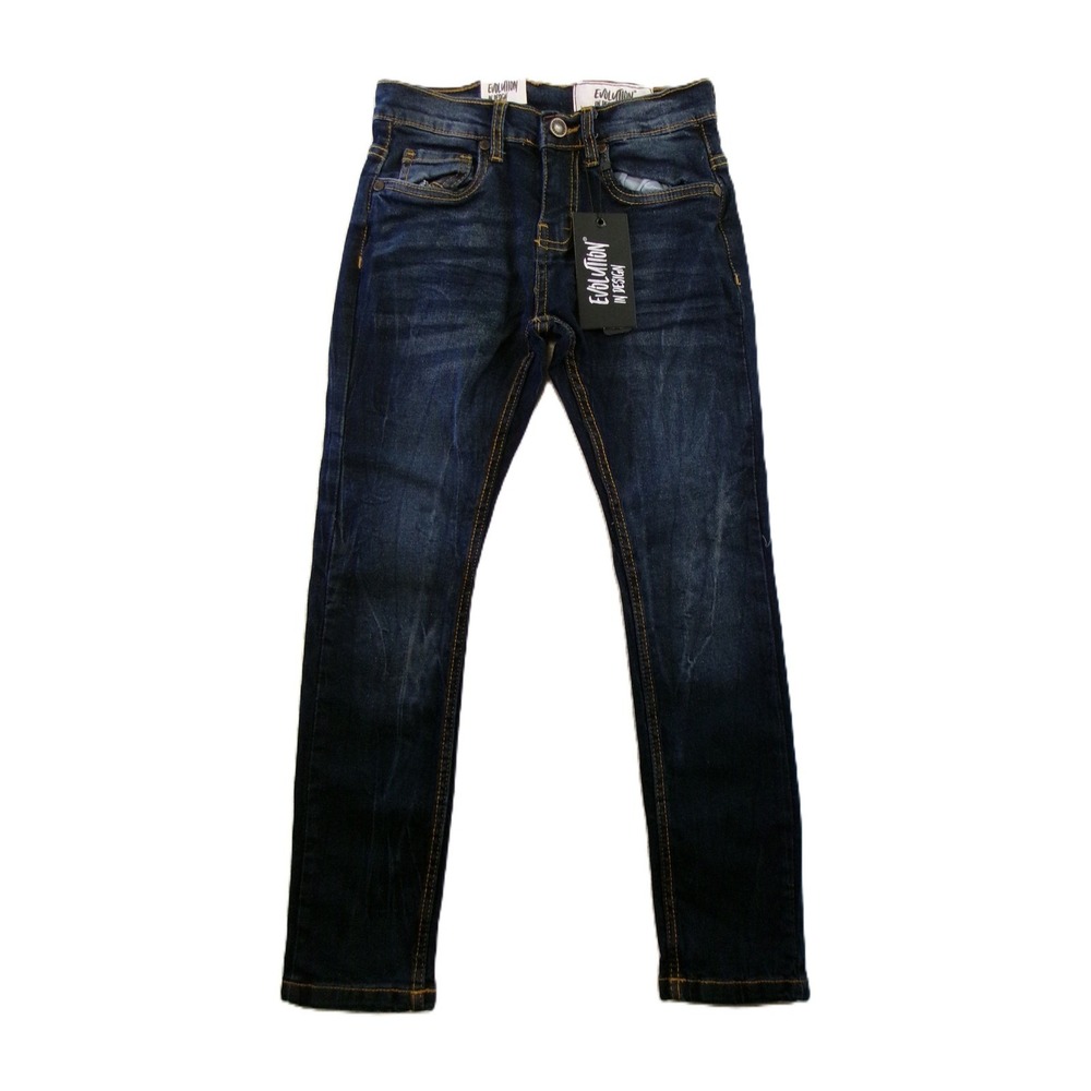 Evolution In Design Slim Jeans Kids Size 10 Dark Wash New C-33300K Streetwear